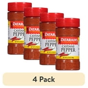 (4 pack) Zatarain's No Artificial Flavors Cayenne Pepper, 3.75 oz Bottle