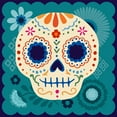 thumbnail image 2 of Barnes, Victoria 20x20 White Modern Wood Framed Museum Art Print Titled - Calaveras I, 2 of 4