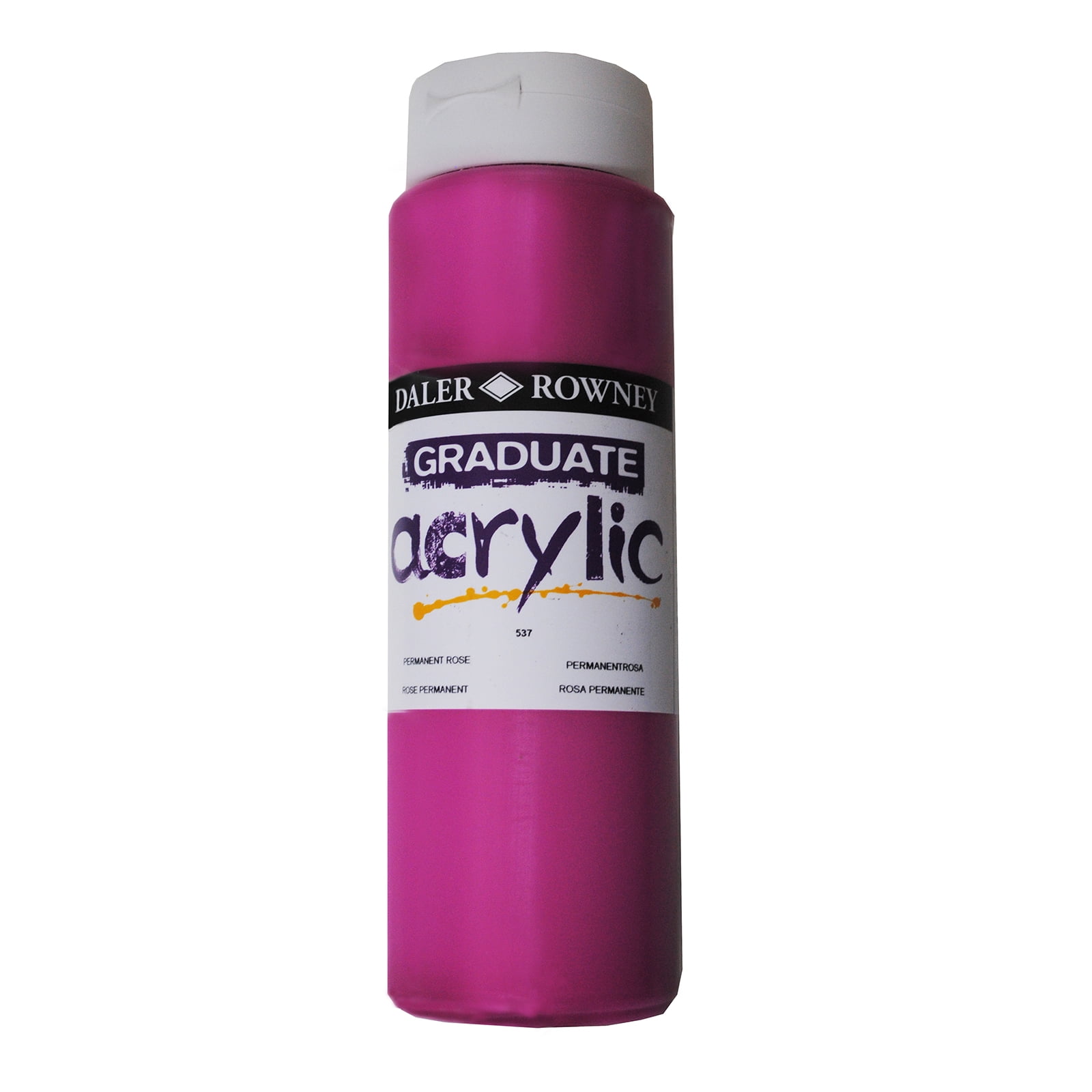 Graduate Acrylfarbe – 500 Ml, Farbe Indigo, Für Schule, Hobby & Künstler, Wasserfest Nach Dem Trocknen