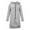 Gray, variant on Enjoytime Women's Jackets Long Sleeve Solid Color Long Jacket Sportwear Workwear Vintage Chaquetas De Mujer