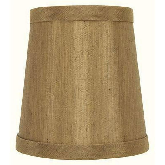 Bronze Silk Clip on Drum English Drum Barrel Chandelier Shade