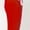 Red, variant on Levmjia Midi Skirt For Women A Line Solid Color High Waist Fishtail Skirt Elastic Waist Casual Soft Comfortable Commuting Office Work Spring Autumn
