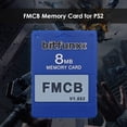 thumbnail image 3 of Tarjeta de memoria McBoot V1.953 de 8 MB gratis para PS2 FMCB 1.953 Tarjeta de memoria (azul), 3 of 6