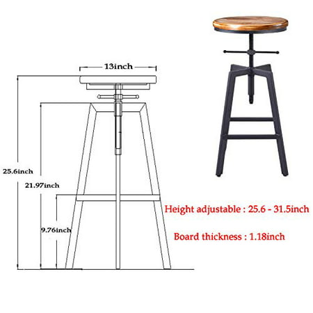 Bar Stools Kitchen Dining Chair Wood, Welded Bar Stool Plans