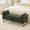 Green, variant on BaseBeauty 66" Storage Bench for Bedroom, End of Bed Bench with Gold Legs, Black Bench for Bedroom with Arms, Teddy