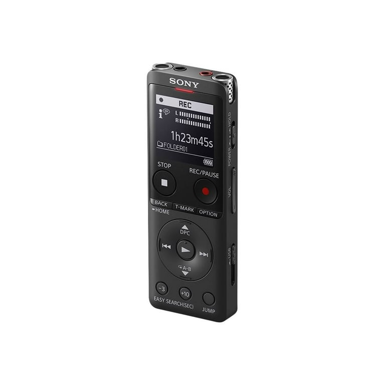 Sony ICD-UX570 Digital Voice Recorder (Black) - Walmart.com