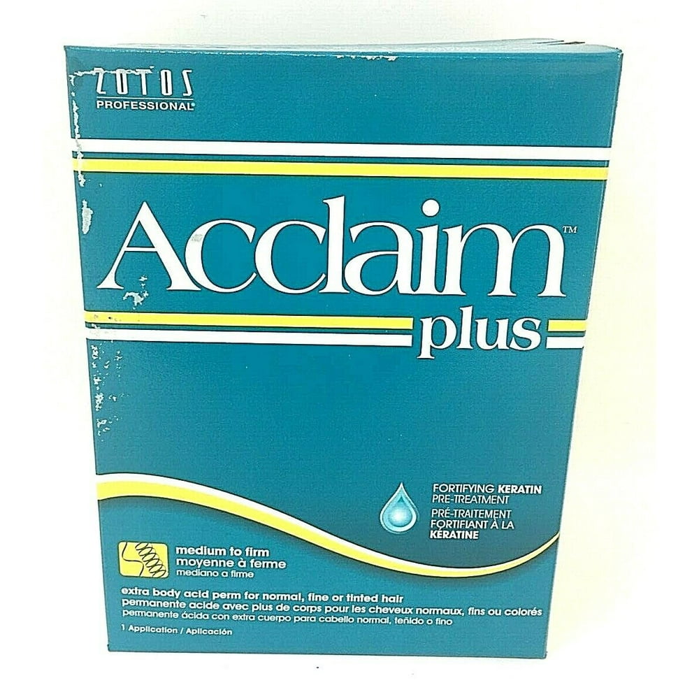 Zotos Acclaim Plus Extra Body Acid Perm for Normal Fine or Tinted Hair