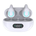 thumbnail image 2 of QTOCIO Bluetooth Headphones, Bluetooth Earphone Ring Clip Ear To Ear Stereo Non In Ear Smart Earphones, 2 of 3