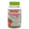 Vitafusion Platinum 50+ Multivitamin Gummy, Peach Flavor 50 ea (Pack of 2)
