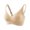 Beige, variant on Sngxgn Women Strappy Sports Bra Yoga Bras Padded Backless Medium Support Tops(Beige,XXL)
