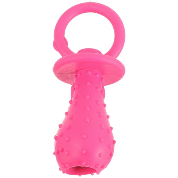 Fetch Toy Dog Squeaky Chew Puppy Pacifier Toys Rubber