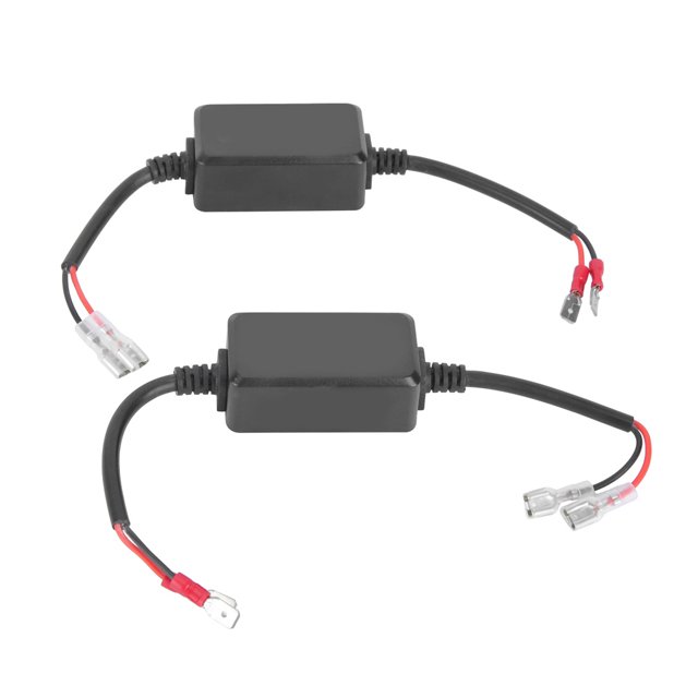 Sin errores de faros H1/H3 decodificador de luz LED para coche automático cancelador sin errores resistencias antiparpadeo Higoodz Otros