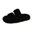 thumbnail image 5 of Zapatos de felpa para mujer para exteriores de otoño e invierno, zapatillas de felpa de una correa para mujer, zapatillas de pelo para el hogar de estilo informal coreano, 5 of 5