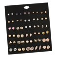 thumbnail image 5 of 30 Pairs Fashion Korean Stud Earring Earring Fashion Jewelry 3 3, 5 of 7
