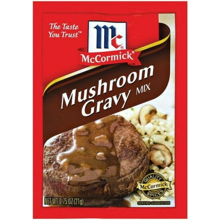 McCormick Gravy Mix, Mushroom, .75 oz