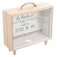 thumbnail image 4 of VERDANVERSE Cash Savings Box Square Coin Holder 1Pack, 4 of 8