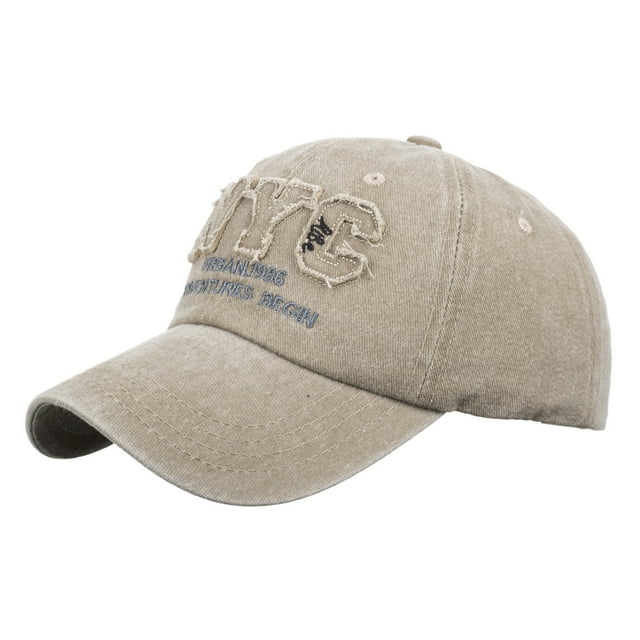 Casquette de Baseball Brodée Lavée pour Hommes Casquette Couple