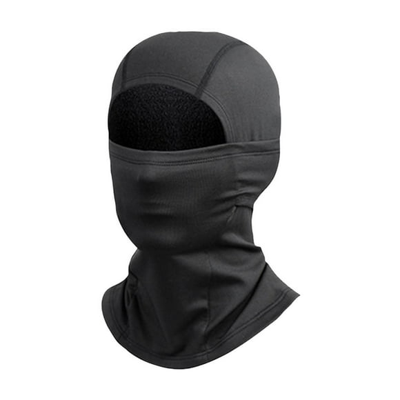2025 Winter Kid's Cycling Face Mask Cold And Windproof Outdoor Bicycle And Motorcycle With Fleece Face Protection Skiing Face Mask Black