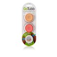 thumbnail image 2 of humangear GoTubb, 3-Pack, Small (0.4oz), Clear/Orange/Red, 2 of 4