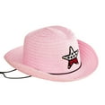 thumbnail image 2 of CHUOU Summer Sun Straw 6 Colours Beach Girls Boys Kids Child Western Cowboy Hat 2 To 6Y, 2 of 5