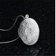 thumbnail image 2 of Medallón redondo para joyas, cadena de collar rosa 925, collares de moda, colgantes, 2 of 2
