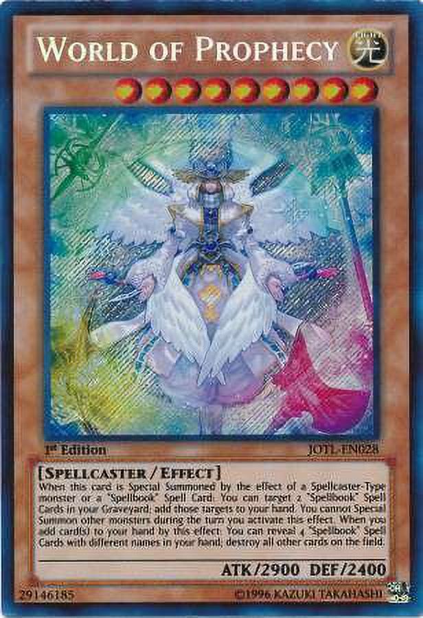 YuGiOh Judgment of the Light Secret Rare World of Prophecy JOTL-EN028