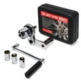 thumbnail image 2 of Torque Wrench, Portable Wrench Sockets Set, Lug Nut Remover, Multiplier Set 1/2&acirc; DR w/ 3 Sockets, Labor Saving Hand Lug Nut Wrench Kit (Max 680N, 2 of 9