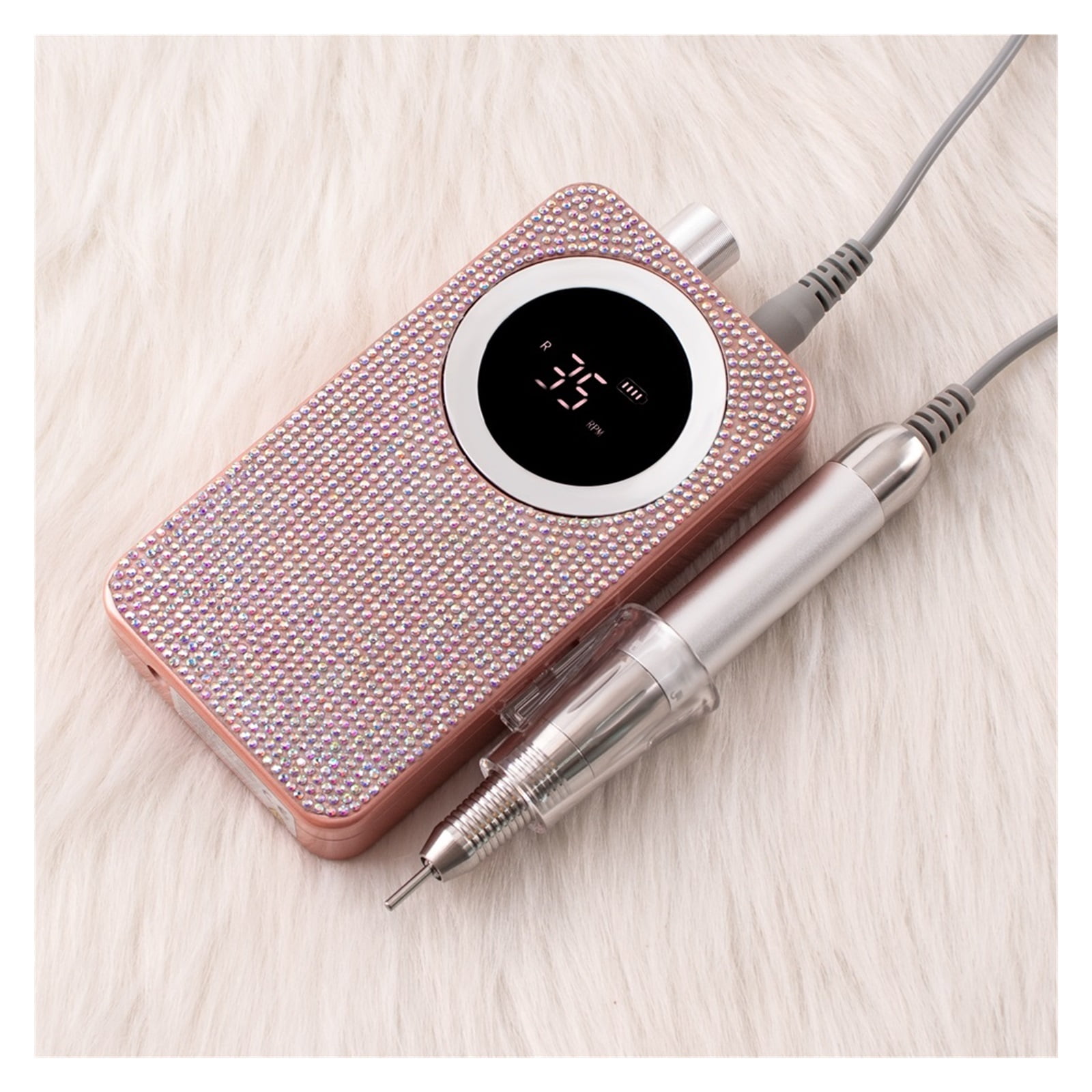35000RPM Electric Nail Drill Professional Manicure Machine Nail Sander Set Nail Drill Bit Portable Nail Salon Polisher Equipment