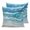 Teal Blue Ombre, variant on Pillow Covers 20x20 Set of 2, Teal Blue Ombre Throw Pillow Covers Decorative Couch Cushion Cover, Modern Coastal Ink Painted Abstract Microfiber Soft Square Pillowcases for Bedroom Living Room Sofa