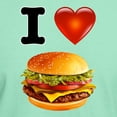 thumbnail image 3 of CafePress - Cheeseburger Love T Shirt - Men's Classic Graphic Cotton T-Shirt, 3 of 4