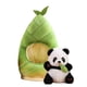 thumbnail image 4 of Muñeco de peluche de panda para coche, regalo creativo decorativo, juguete para dormir con bambú estilo D, 4 of 9