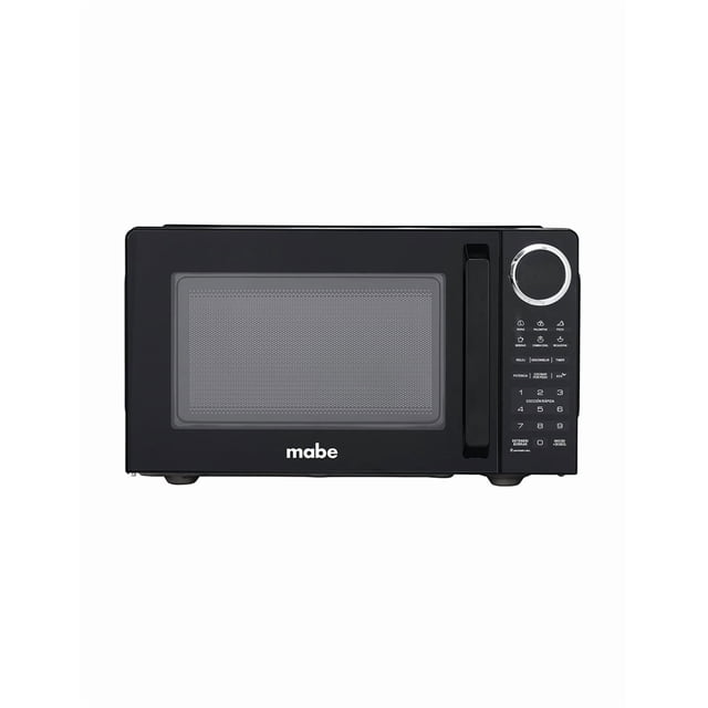 Horno de Microondas Mabe 0.9 Pies Cúbicos Digital 120V Panel Electrónico Función ECO 10 Niveles de Potencia Acabado Espejo