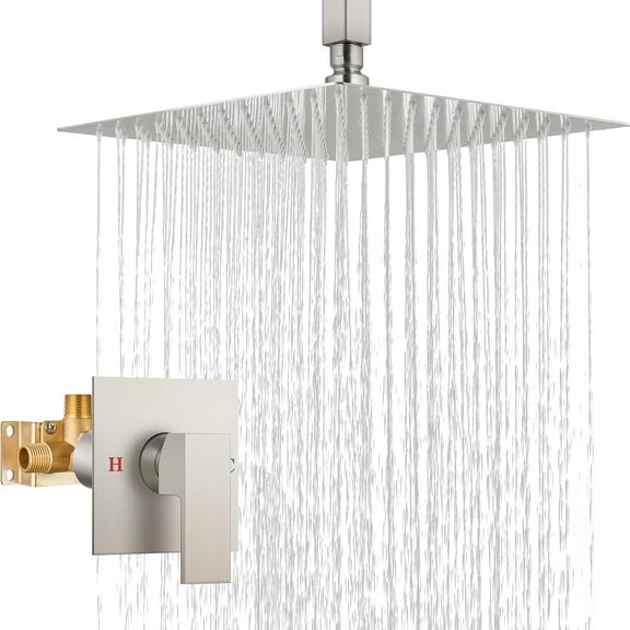 Airuida Shower Faucet Set and Handle Set Single Function Shower Trim Kit