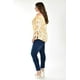 thumbnail image 2 of Blusa escote campesino Roman Fashion /Tallas Extras, 1608 (Blanco /beige) beige 40, 2 of 7
