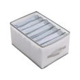 thumbnail image 1 of WRKEKC Clearance Gray Foldable Wardrobe Storage Box, Space-Saving Organizer for Seasonal Clothing, 1 of 7
