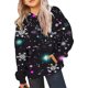 thumbnail image 4 of Sudadera con capucha para niñas y niños, sudadera de manga larga con cuello redondo y estampado de moda, jersey con bolsillo, sudadera de poliéster para niñas, 4 of 8