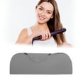 thumbnail image 3 of Unique Bargains 1 Pc Folding Heat Resistant Curling Iron Mat Gray, 3 of 6