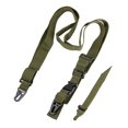 thumbnail image 1 of 3 Point Adjustable Sling Strap Belt Hunting Accessories Green, 1 of 8