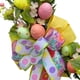thumbnail image 5 of Corona de flores de huevo de Pascua para puerta de entrada, vacaciones, guirnalda de puerta de Pascua de primavera, decoración de pared y ventana BLESIY Corona de huevos de Pascua, 5 of 6