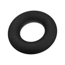 Uxcell 2.76" 60 Lbs Black Hand Grip Strengthener Hand Grip Rings for Strength Training