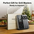 thumbnail image 3 of Newise Wireless Bluetooth Meat Thermometer - 2 Probes & App Control, Valentines Day Birthday Gifts for Men Him, Smart Digital Thermometer for Cooking, 3 of 8