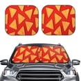 thumbnail image 2 of Saiise chips de Tortilla pour Pare-Soleil de Voiture Pliable (Lot de 2) Offre Protection Solaire avec un Design Pliable Facile pour Pare-Brise Pratique-Moyen, 2 of 6