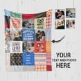 thumbnail image 4 of Customized Photo Collage Blanket-Wedding Blanket. Soft Fleece Throw Blanket, Personalized Picture Blanket. Gift for Wedding, Christmas, Birthday & Anniversary.(Photo Blanket- 07, 50" X 60") A Blankets, 4 of 5