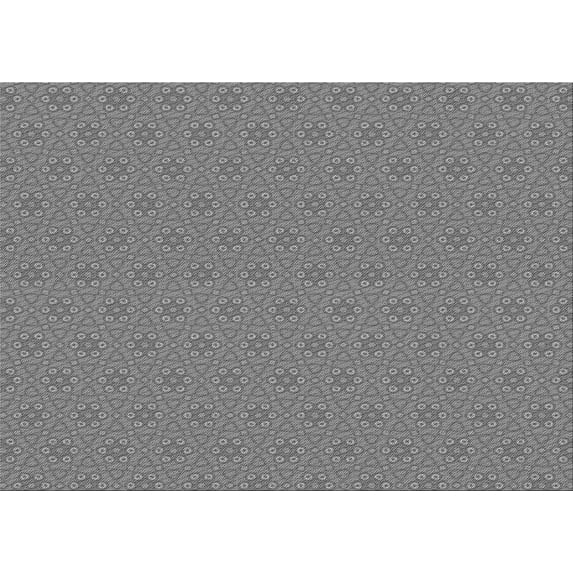 Ahgly Company Machine Washable Indoor Rectangle Transitional Dim Gray Area Rugs, 5' x 8'