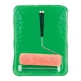 thumbnail image 1 of Plastic Paint Rectangle Tray Kit, Green, 1 of 1