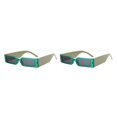 thumbnail image 3 of Guardurnaity Gafas de sol rectangulares, gafas de moda para mujer, gafas antisol, gafas ligeras a prueba de sol, gafas cuadradas Type3 NO3, 3 of 6