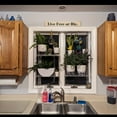 thumbnail image 4 of 1 Set, 2-Tier Acrylic Plant Shelves For Window Of Kitchen, Bedroom, Living Room, 15, 4 of 4