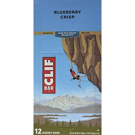 Clif Bars Blueberry Crisp Clif Bar (12X2.4Oz)