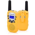 thumbnail image 2 of Walkie talkies para niños, radio profesional 388 radios para niños a partir de 3 años PMR 446 alcance hasta 3 km 8 canales para compras, parque de atracciones, camping, compras, interior -, 2 of 5