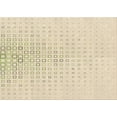 thumbnail image 1 of Ahgly Company Machine Washable Indoor Rectangle Transitional Peach Beige Area Rugs, 4' x 6', 1 of 7